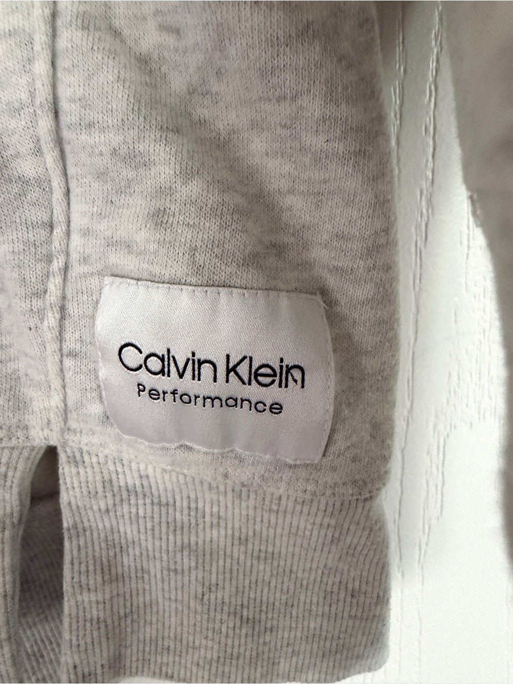 Calvin Klein Heather Gray Performance Pullover - Picture 2 of 3